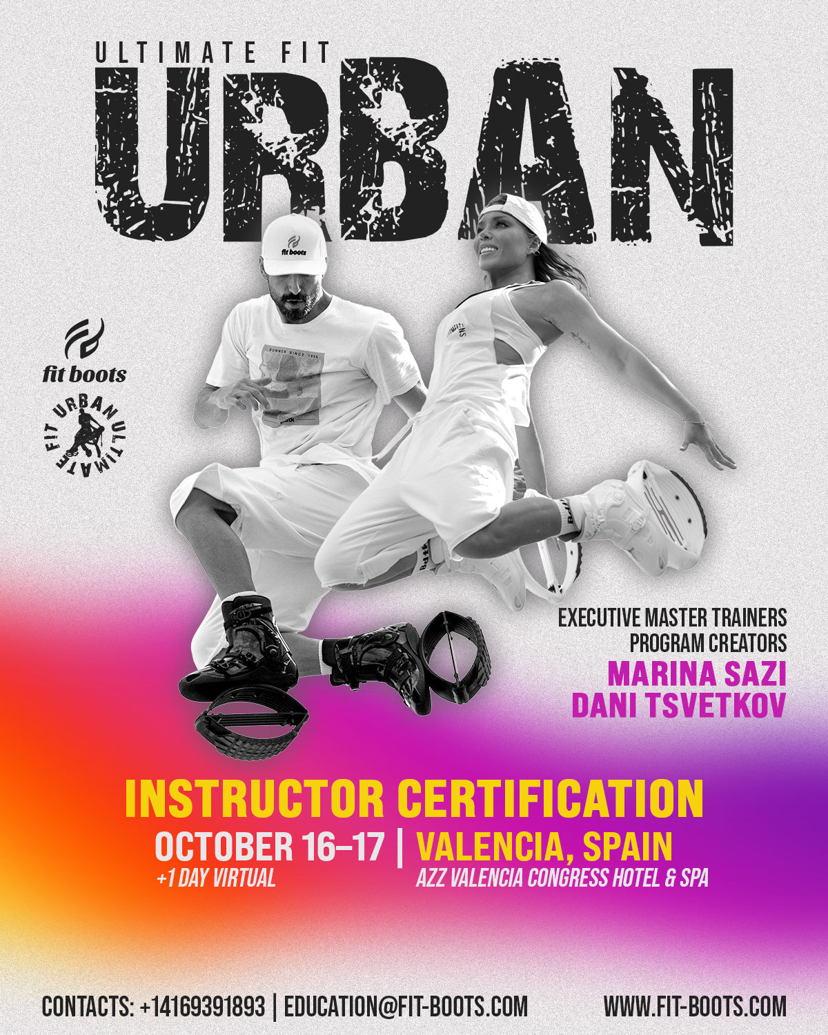 ULTIMATE FIT URBAN - Instruktorenzertifizierung | 16.-17. Oktober | Valencia, Spanien
