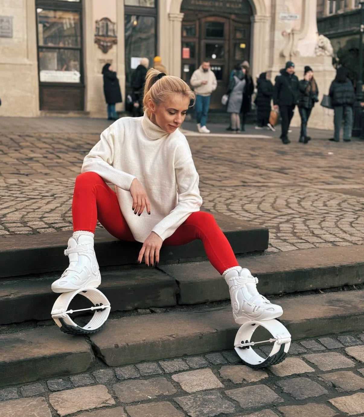 Fit Boots® X-Bound White - As melhores botas de salto