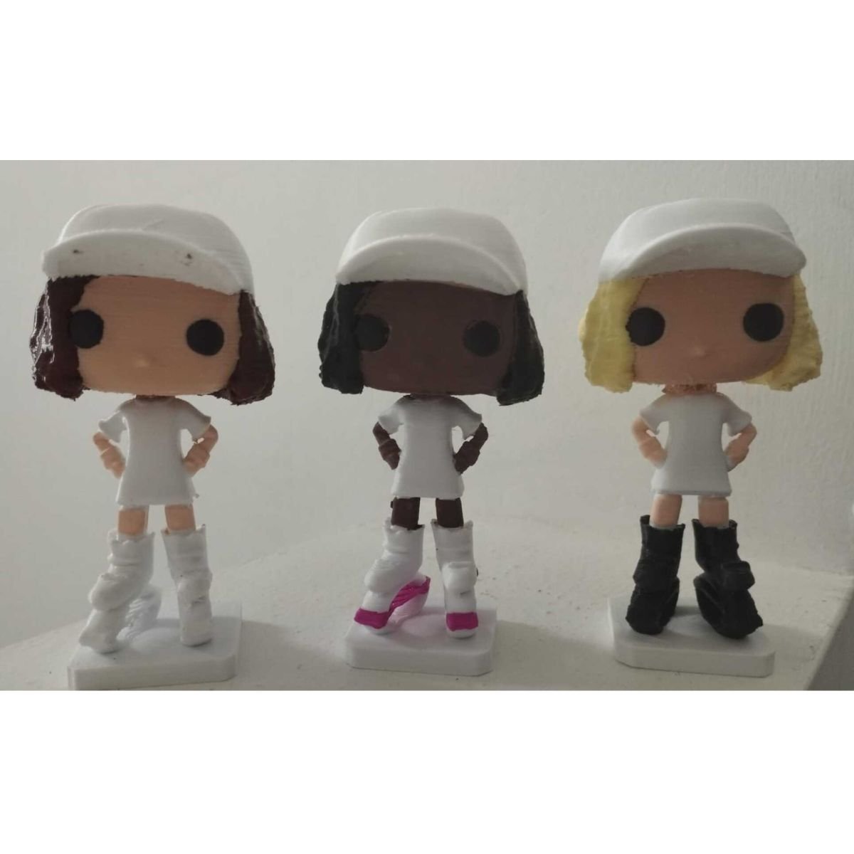 botas de encaixe para figuras