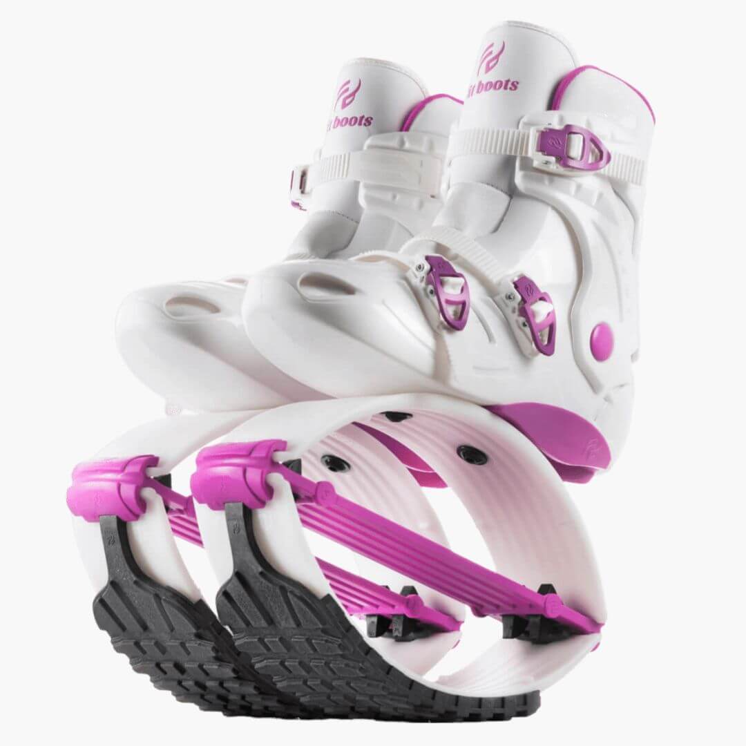 botas fit botas rebound botas branco rosa
