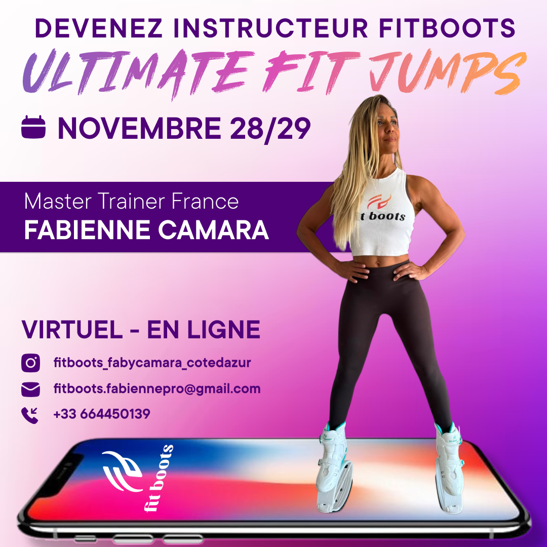 Formation instructeur Fit Boots – Ultimate Fit Jumps | 28–29 novembre