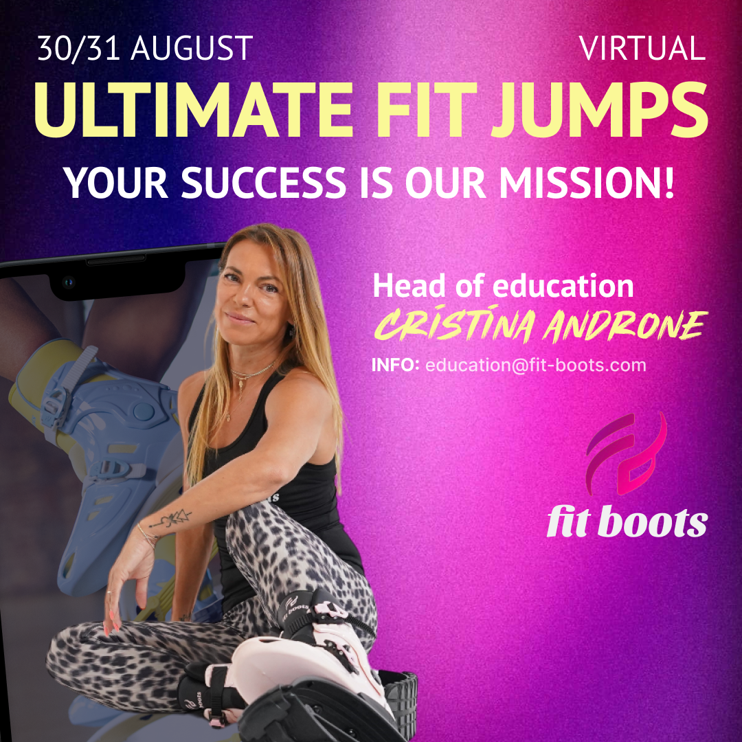 Ultimate Fit Jumps – August 30/31 – Virtual Certification with Head of Education Cristina Androne