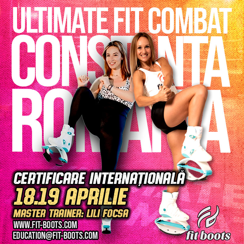 Ultimate Fit Combat Certificare Internațională, 8–19 Aprilie Constanta -Romania; Master Trainer Lili Focsa
