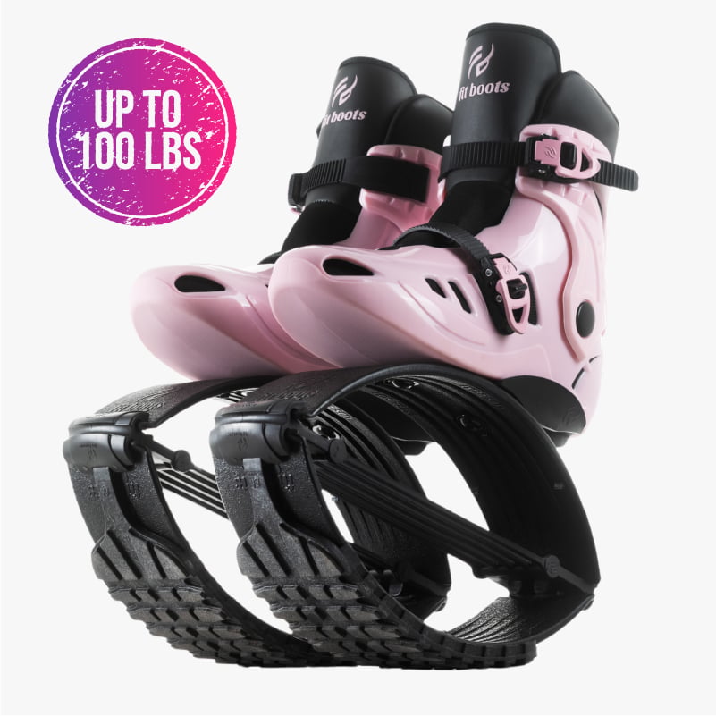 Fit Boots® X-Joy Pink – Premium Jump Boots for Kids