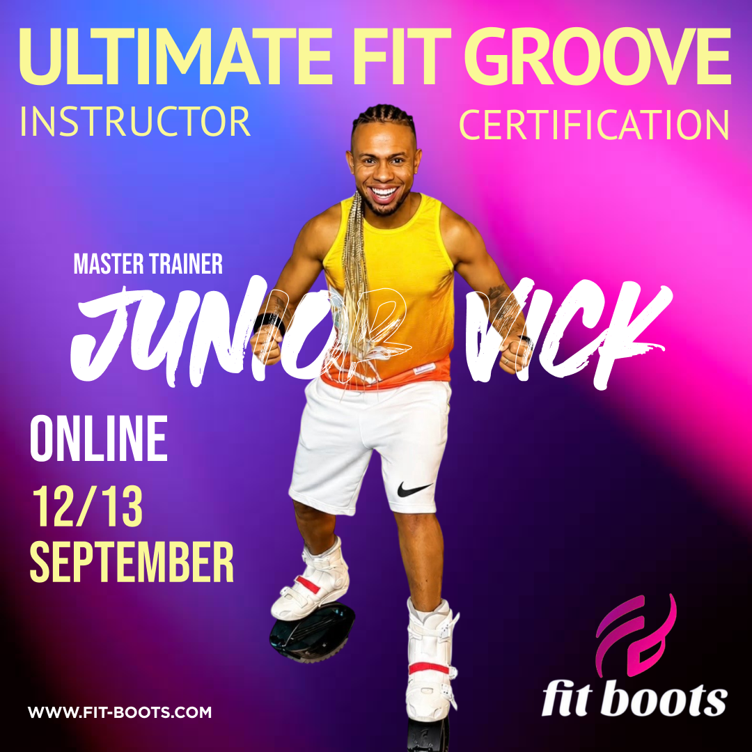 Ultimate Fit Groove – September 12/13 – Virtual Certification with Master Trainer Junior Vick