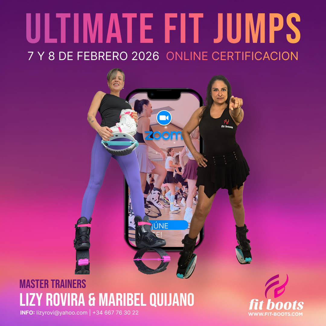 Certificación Virtual Ultimate Fit Jumps  7 y 8 de febrero con Master Trainers Lizy Rovira & Maribel Quijano