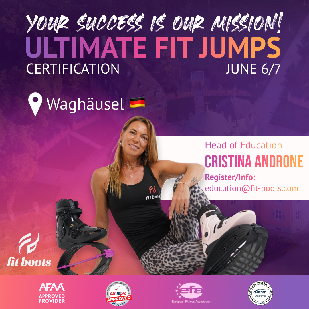 Ultimate Fit Jumps Certification – with Head of Education Cristina Androne - June 6–7, Waghäusel, Germany