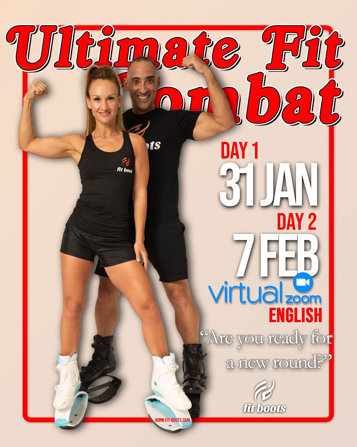 Ultimate Fit Combat – Online Workshop | Jan 31 & Feb 7 | Master Trainers: Fernando & Lilly