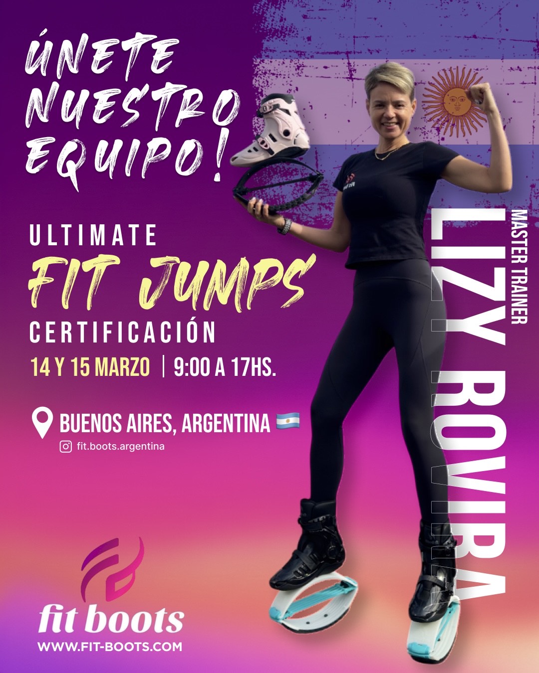 Zertifizierung Ultimate Fit Jumps – Buenos Aires, Argentinien 14./15. März mit Master Trainerin Lizy Rovira Amaya