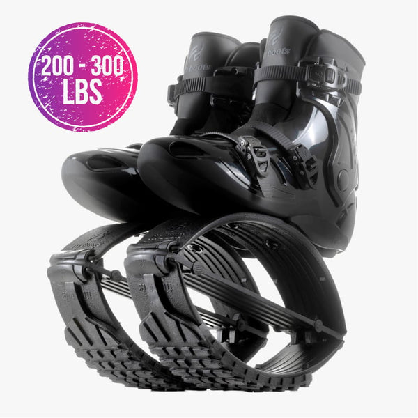 Fit Boots® X-Tense Black - Rebound-Stiefel für sportliche und schwere Benutzer