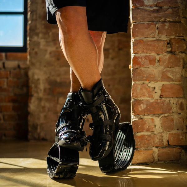 Fit Boots® X-Bound Black - Ultimative Sprungstiefel Hover