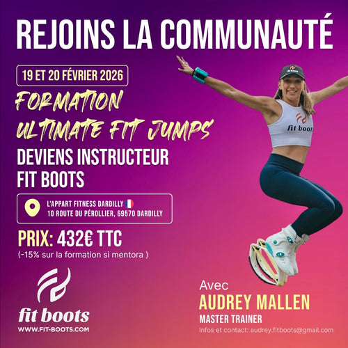 19 y 20 de febrero de 2026 – Formación Ultimate Fit Jumps con Audrey Mallen, Master Trainer Fit Boots