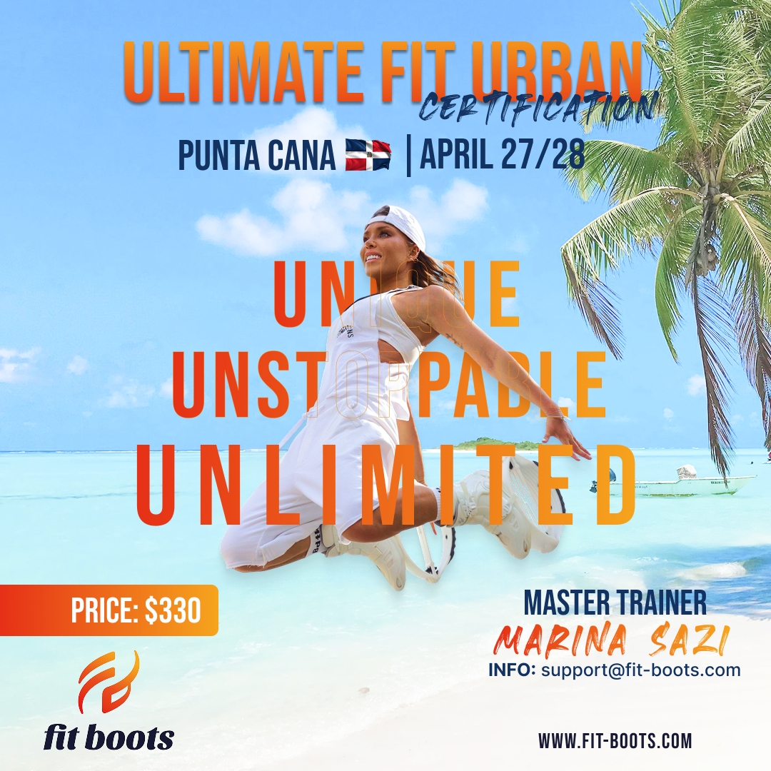 Certificación Ultimate Fit Urban – Punta Cana | 27-28 de abril con la entrenadora maestra Marina Sazi.
