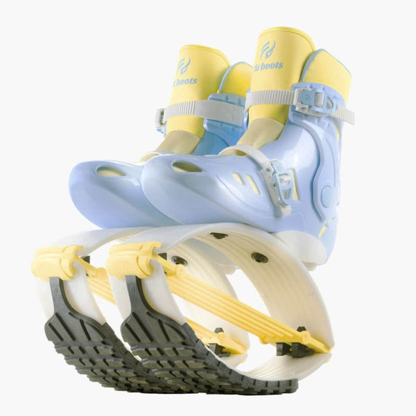 Fit Boots® X-Bound Azul/Amarillo - Botas de salto Ultimate