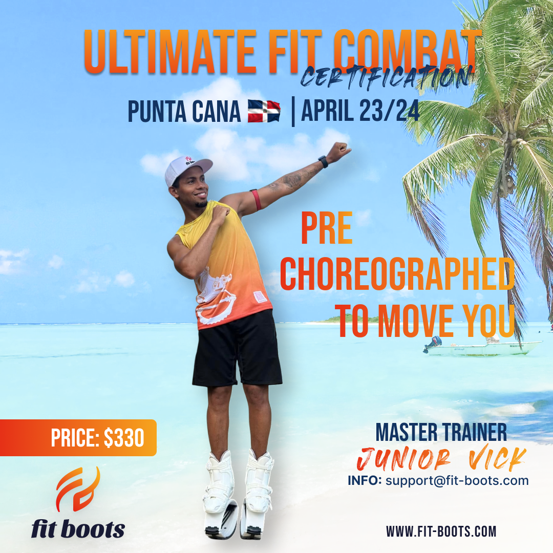 Certification Ultimate Fit Groove – Punta Cana | 23-24 avril avec le maître entraîneur Junior Vick !