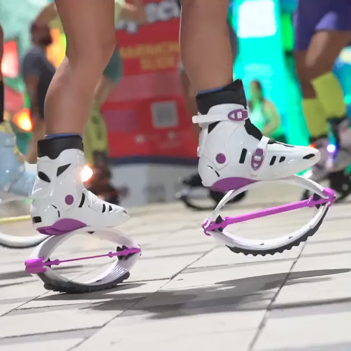 Fit Boots® X-Bound bianco/viola - Stivali da salto di ultima generazione