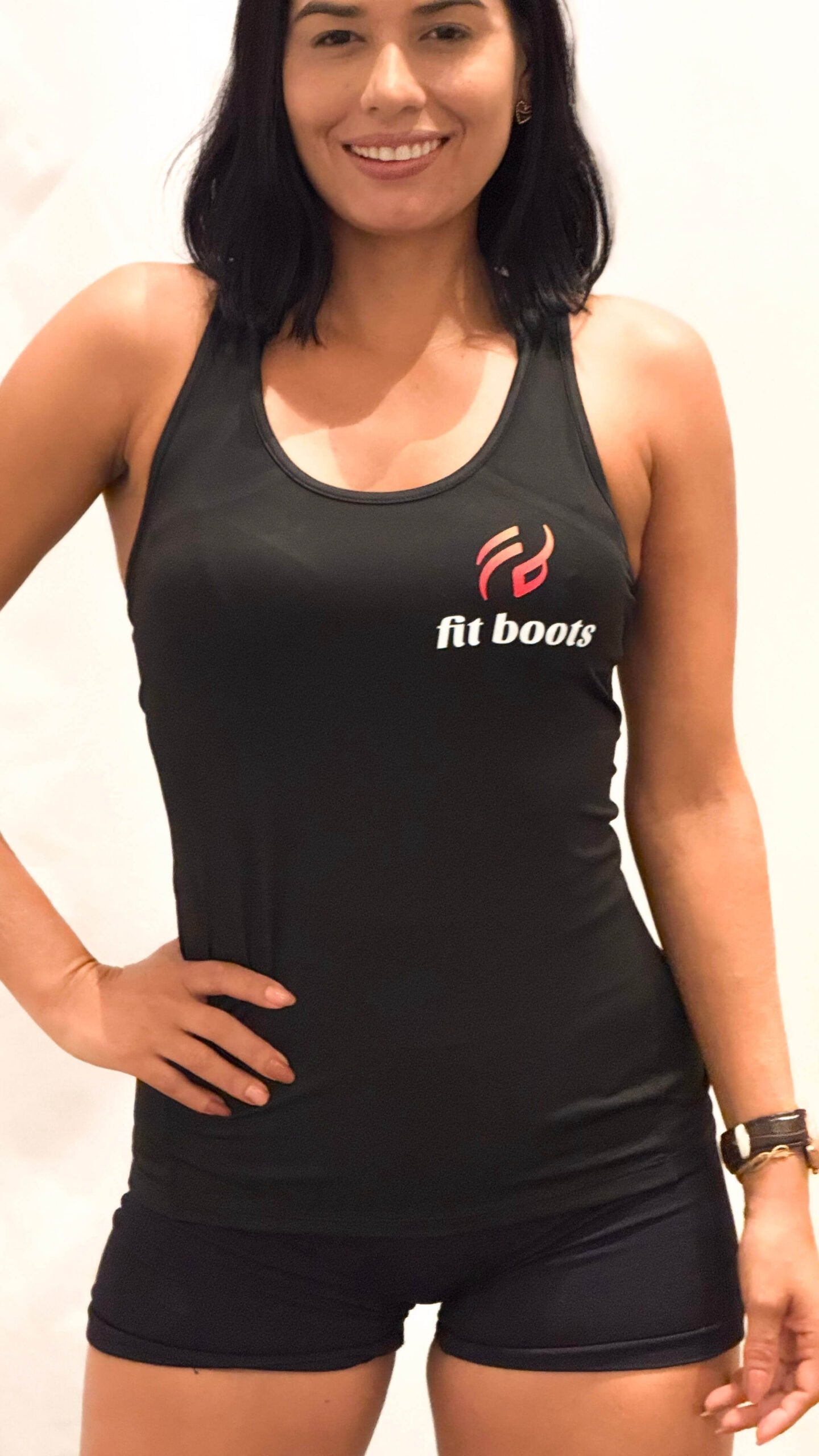 T-shirt de alças para mulher